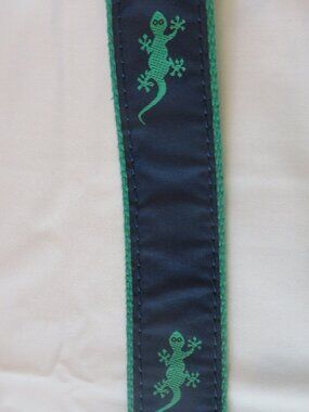 Size 6 | J.Bailey Boys Belt | Navy/Green Lizard